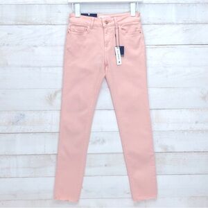 NWT DL1961 Florence Instasculpt Cropped Jean • Sz 24 •Hibiscus